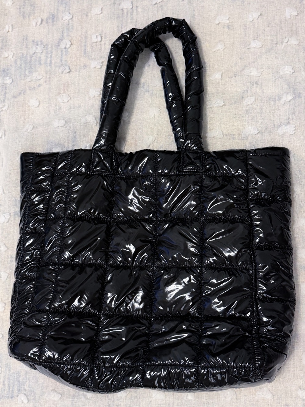 New! Gap puffer tote bag